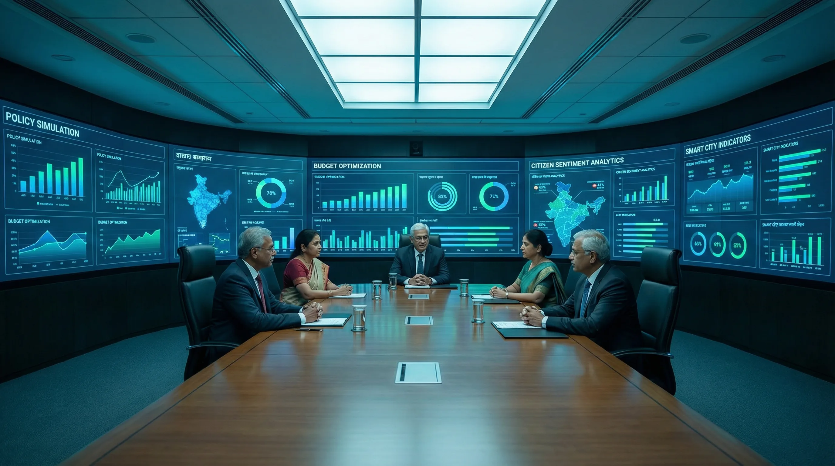 AI-powered governance strategy boardroom in India